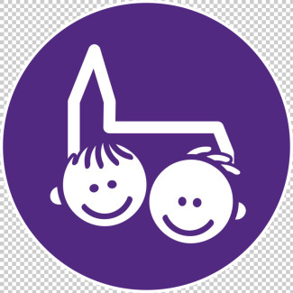 Kindergottesdienst violett png